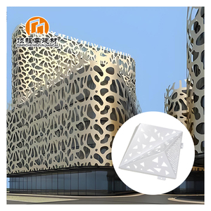 Customizable Modern Design Perforated Aluminum Curtain Walls Metal Aluminum Panel