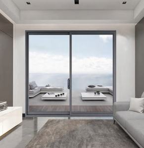 Direct Factory RG110 Modern Sliding Window 110mm Aluminum Alloy Width Frame Double Glazing Tempered Glass