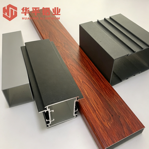 6000 Series Window Door Frame Profiles Section Supplier Glass and Aluminum Accessories Aluminum